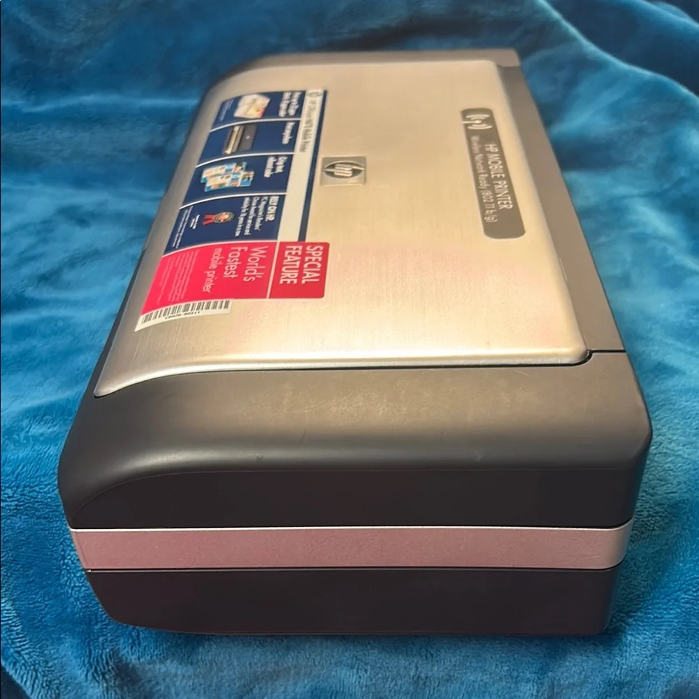 HP Mobile Printer - Silver and Black